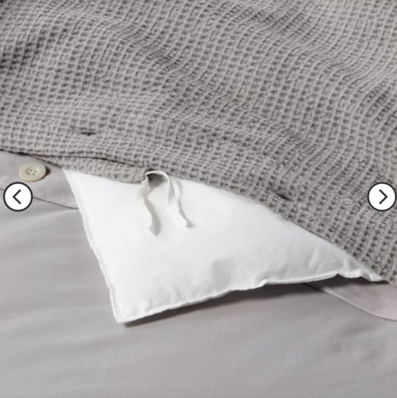 Washed Waffle Weave Duvet Cover & Sham Set - Threshold™ - Picture 6 of 6